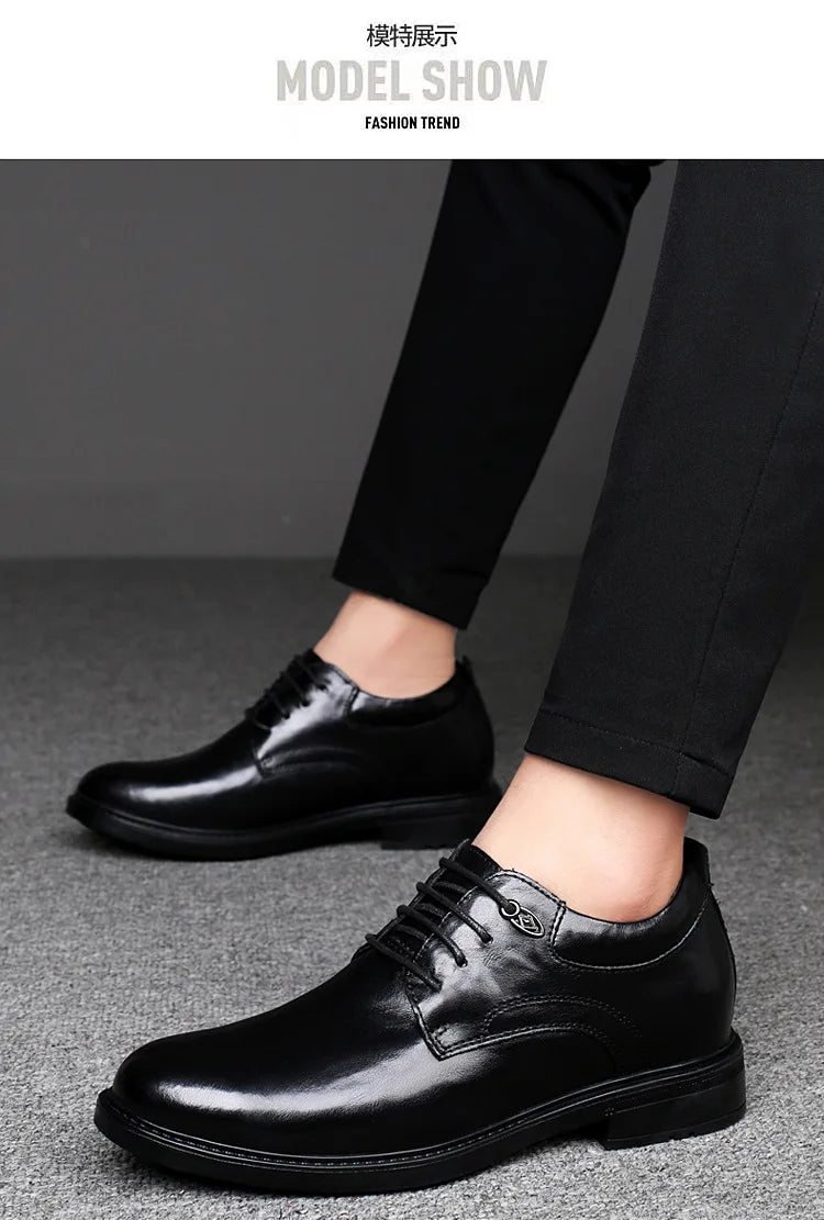 Men Height Increase Sneakers Elevator Shoes for Men Sports Casual Shoes Invisible Inner Heightening 8cm White Big Size Shoes