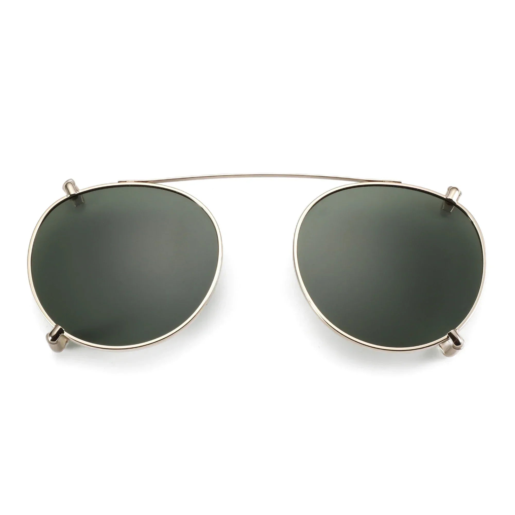 Steampunk Style Glasses (Anti Blue Light Blocking Eyewear) + Clip Lenses（Polarized Sunglasses Clips）for Women Men