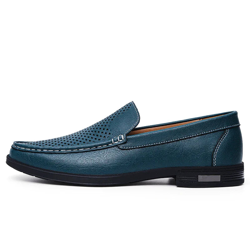 Male Comfy Walking Shoe Genuine Leather Slip on Mens Loafers New Trend Casual Shoes Men Designer Moccasins Hot Sale Drive Shoes