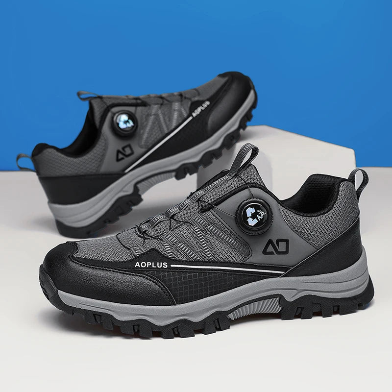 New Fashionable Hiking shoes, Outdoor Men's Walking shoes, Travel Hiking shoes - Comfortable and Breathable, Large size 10