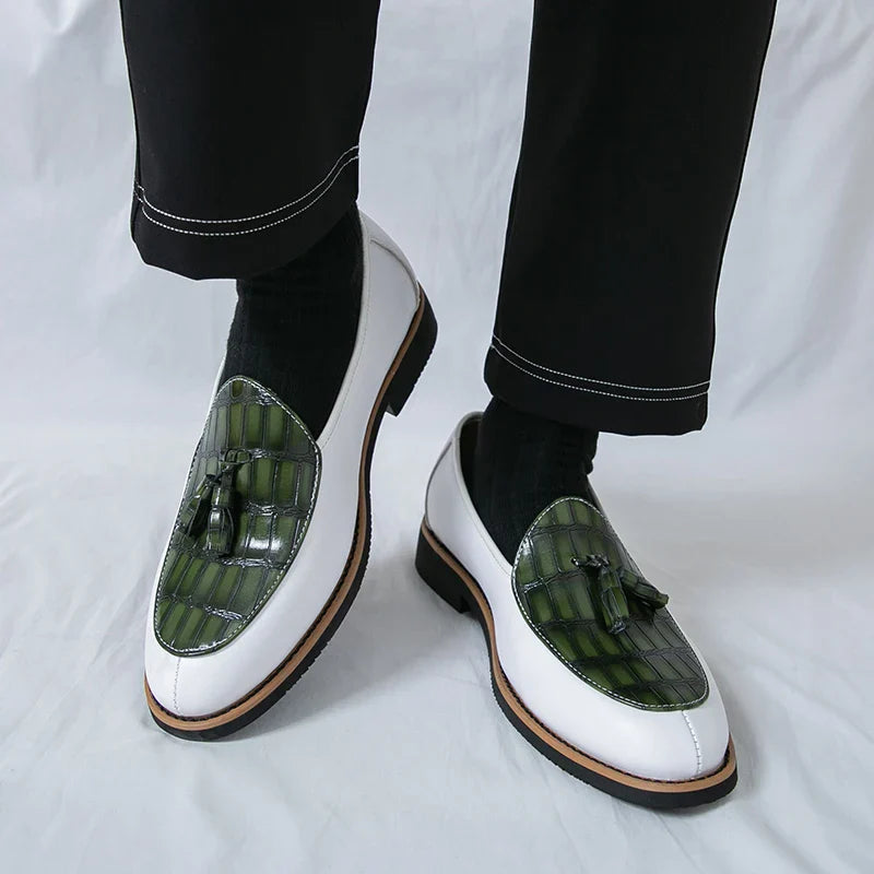Men's Formal Wedding Dress Shoes – Classic Lace-Up Oxford for Parties & Ceremonies