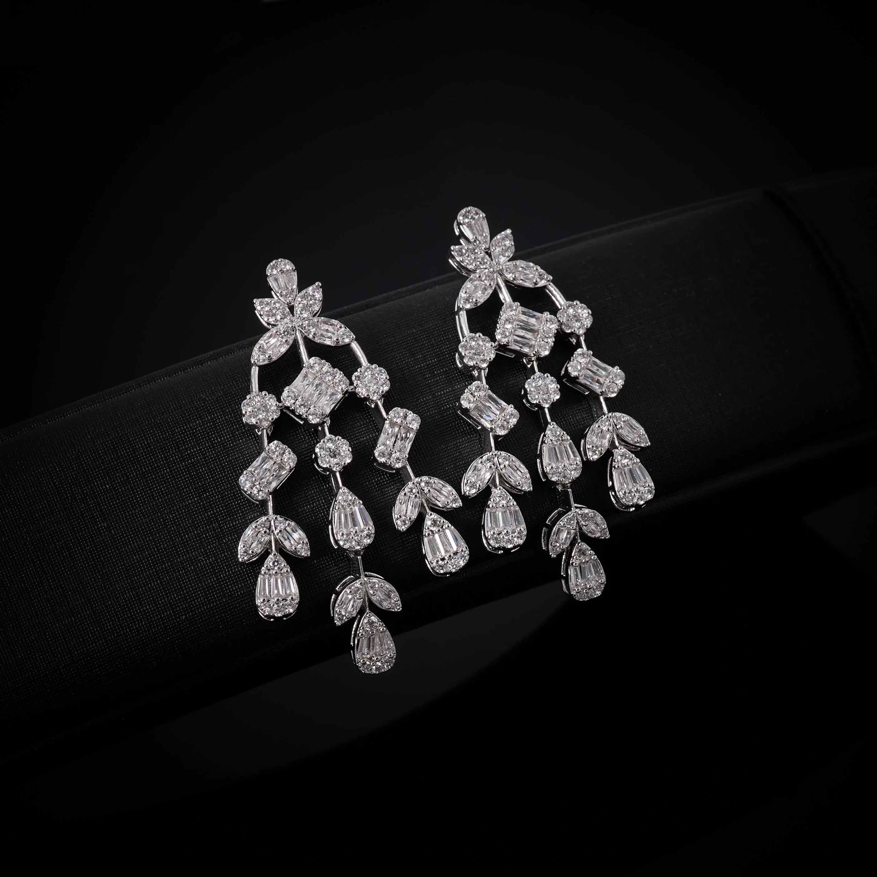 Women's Wedding Cubic Zircon Jewelry and Accessories Bridal Jewellery Set Luxury New in Matching Sets
