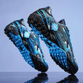 Plus Size Children Firm Ground Soccer Shoes Male Outdoor Primary and Secondary School Students Broken Nails Training Shoes Race