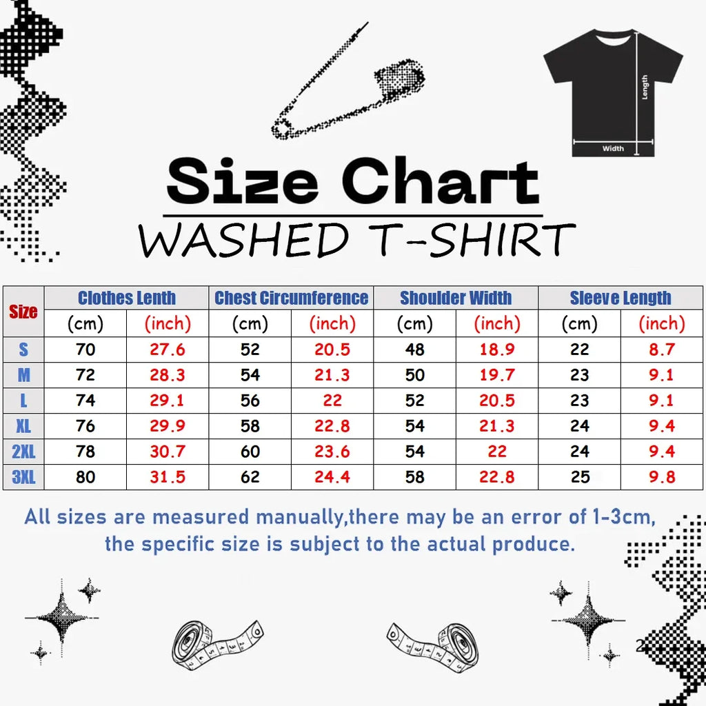 Gachiakuta Vintage Anime Washed Shirt Anime Lover T-Shirt Gift Graphic Print T-Shirt T-shirt Plus Size Cotton Casual Unisex tees