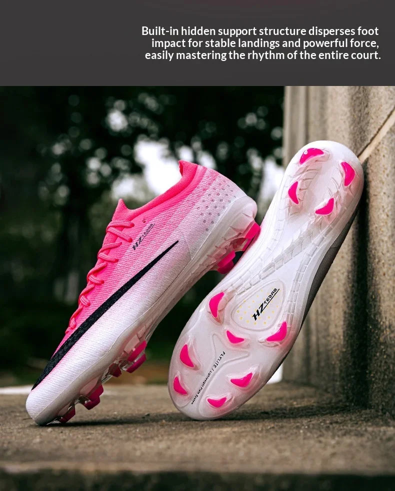 New Men Soccer Shoes Futsal Cleats Ultralight Hot Sale Football Boots Unisex High-quality Women Professional TF/FG Sneakers
