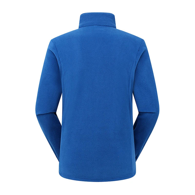 Men Polar Fleece Jackets Winter Windproof Thermal Soft Shell Jacket Outdoor Sports Hiking Camping Skiing Climbing Warm Coat