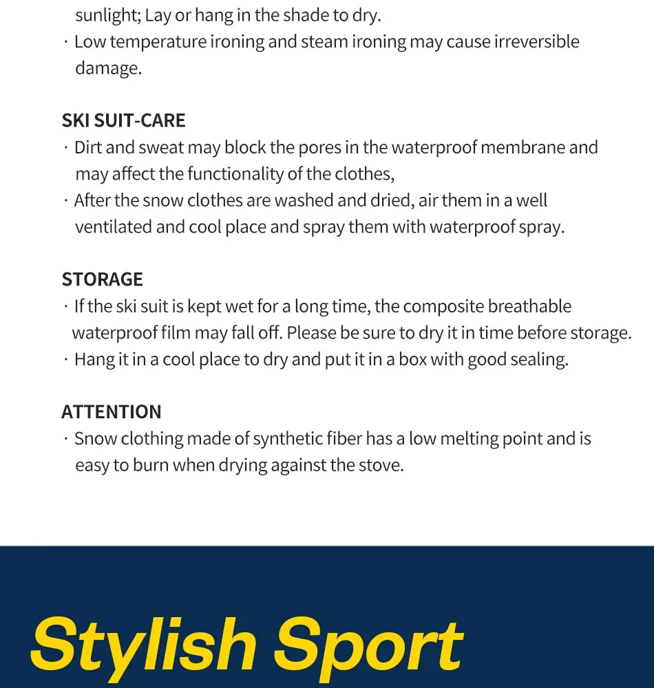 Ski Jacket Women Man Hooded Ski Wear Windproof Winter Overalls Hoodie Waterproof Outdoor Sports Clothing Snowboard