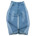 American Harajuku Style Baggy Jeans Y2K Streetwear Striped Denim Pant Men Women Casual Wide Leg Trousers Trendy High Street Pant