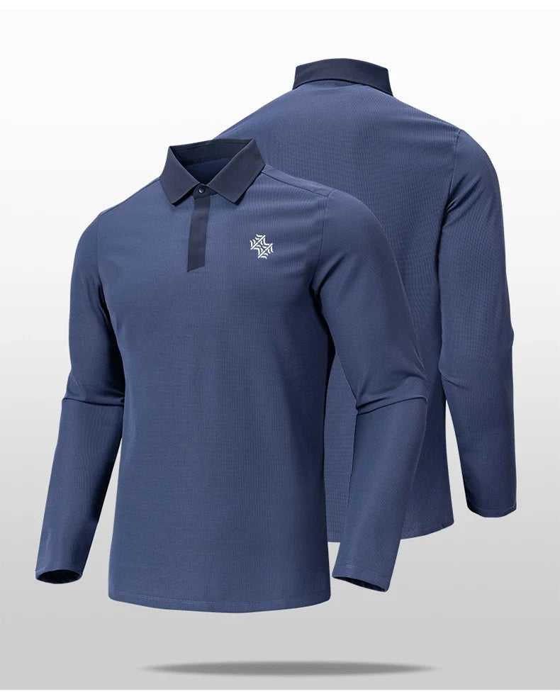 SBWL Autumn and Winter Fashion Outdoor Sports Long Sleeve Stand Collar T-Shirt Running Fitness Breathable Base Shirt Tops
