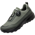 Camping Men's Running Sports Shoes with A Lightweight Comfortable and Versatile Knob Mouth Solid Color Mountaineering Sneakers