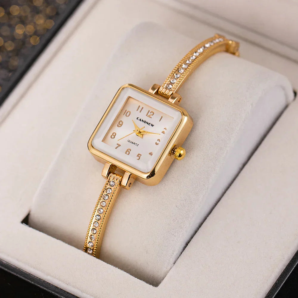 Simple Style Watch Women Top Brand Luxury Hollow Analog Quartz Wristwatches Fashion Elegant Ladies Watch Clock Gift reloj Mujer