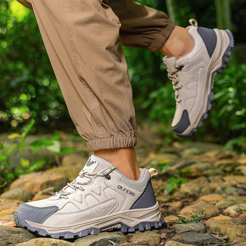 PLUS SIZE Men Women Adventure Sneakers Durable Grip Non-Slip Shoes Lace-Up Comfort Ideal for Outdoor Hiking Boots Men Footwear
