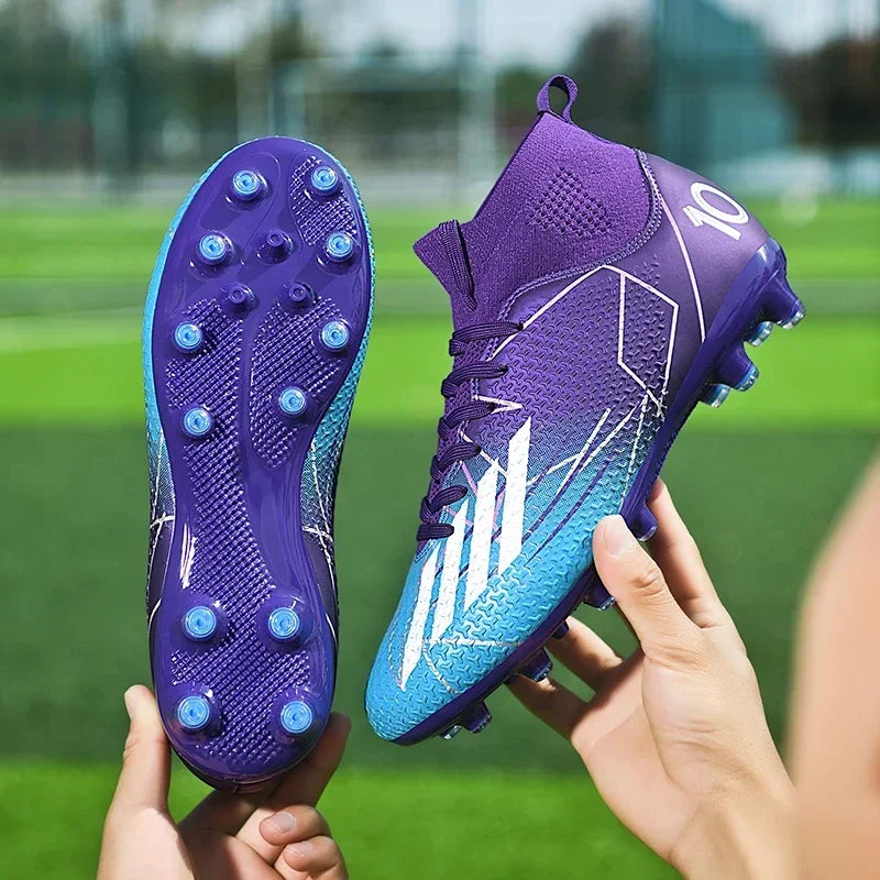 New Unisex Football Boots Professional Non-slip Soccer Shoes Outdoor Drop Shipping Futsal Match Training Sport Sport Sneakers