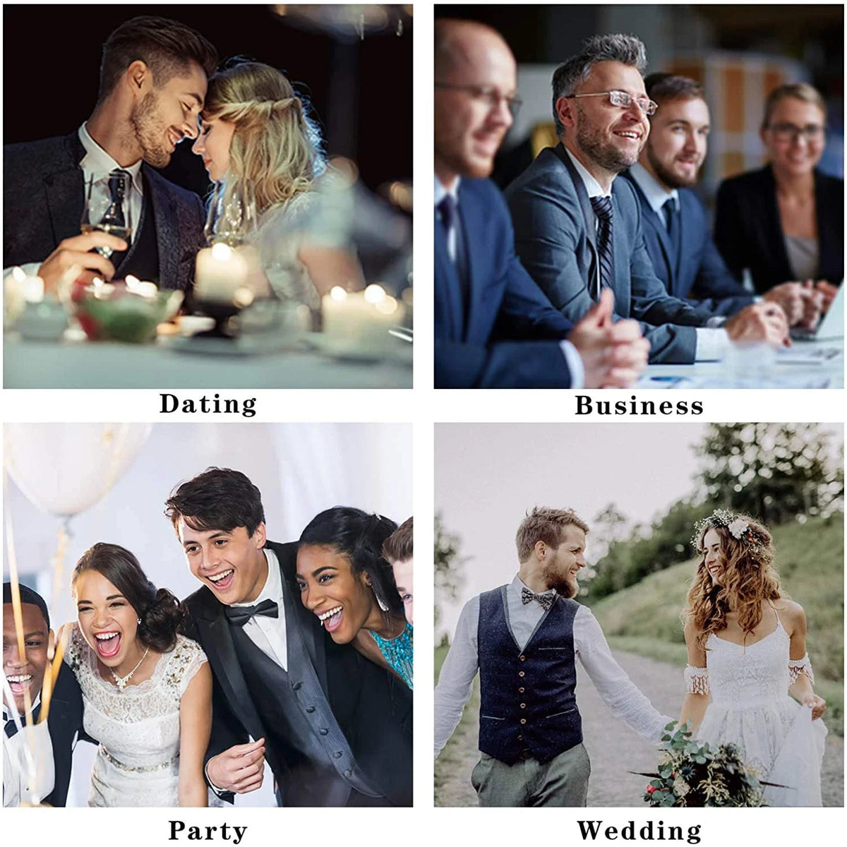 Sky Navy Royal Blue Mens Waistcoat Tie Set Sleeveless Jacket Vest Necktie Hanky Cufflinks Wedding Business Oversized Gift