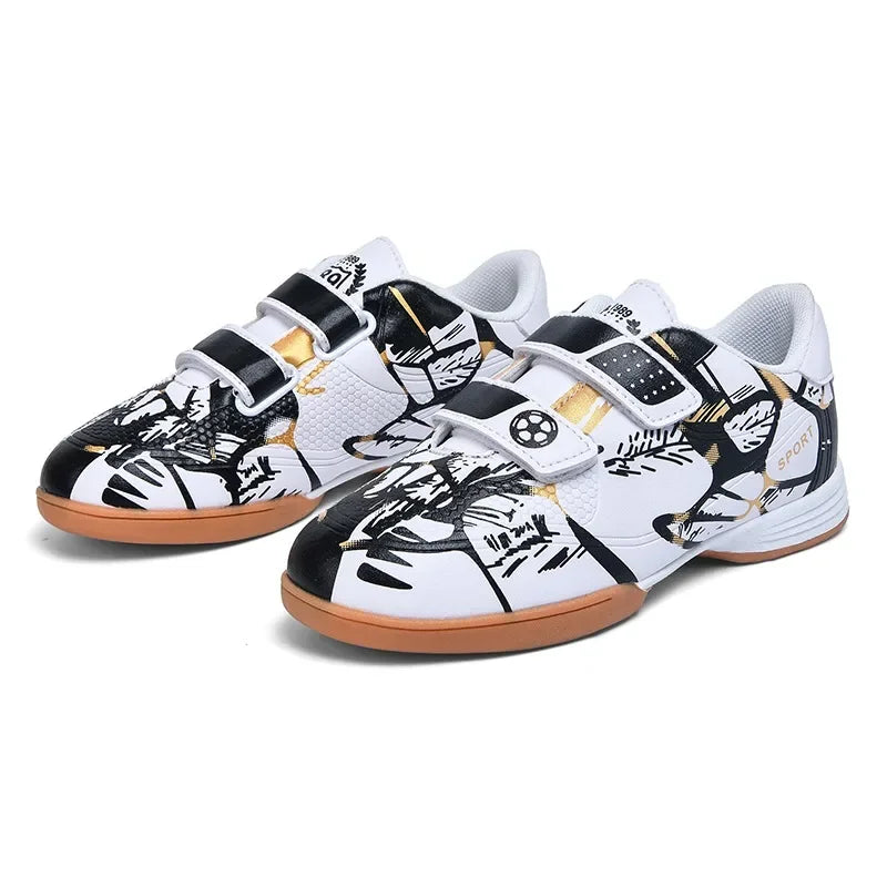 New Kids Indoor Football Boots Non Slip Professional Soccer Shoes Original Football Field Boots Children Futsal Sneaker Match