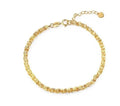 18k gold phoenix-tail bracelets for women yellow gold / rose gold bracelet