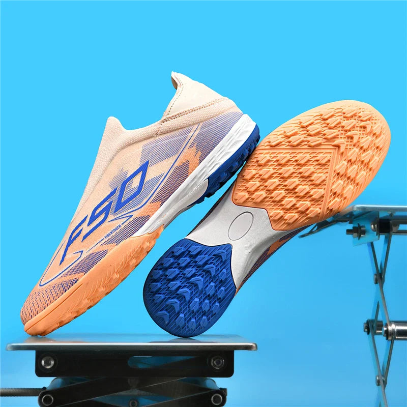 Men Society Soccer Shoes Cleats FG/TF Professional Original Women Football Boots Grass Indoor Training Unisex Non Slip Sneaker