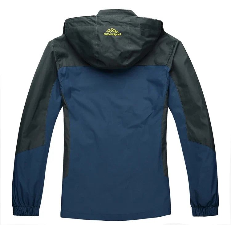 Men Autumn Jacket Camping Hiking Trekking Windbreaker Waterproof With Hood Spring Outdoor Sports Travel Climbing Coats