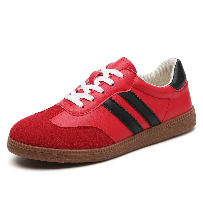 Women Sneakers Fashion Shoes Spring Trend Casual Flats Sneakers Female New Fashion Comfort White Vulcanized Platform Shoes 2024