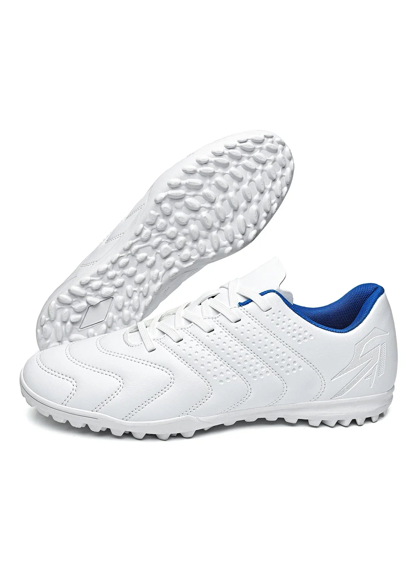 Wear Resistant TF Turf Soccer Boots PU Elastic Fabric Upper Rubber Stable Grip Sole Youth Boys Girls Football Shoes