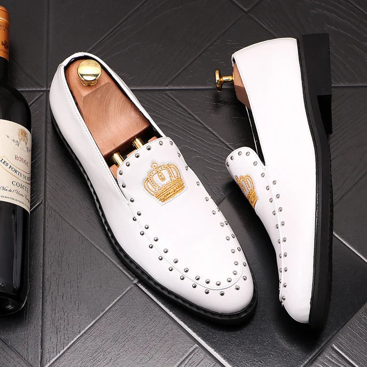 New Arrival Men's Shoes Luxury Designer Leather Casual Driving Oxfords Flats Shoes Mens Loafers Moccasins Italian Shoe For Men