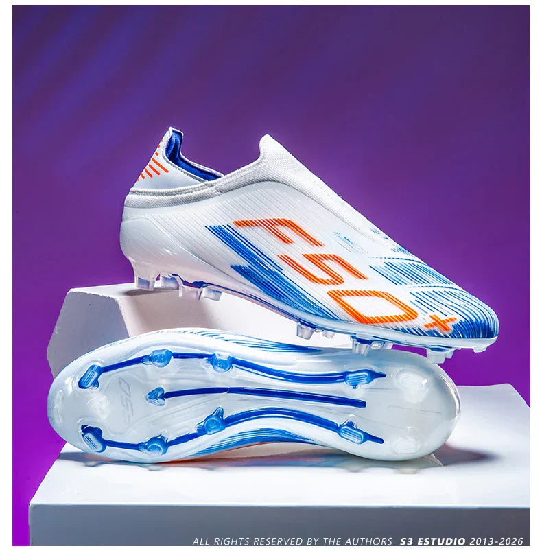 New Men's Soccer Shoes Grass Ultralight Sport Comfortable Indoor Cleats Non Slip Fg Turf Futsal Adult Non-Slip Football Boots