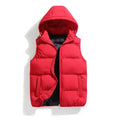 Mens Vest Jacket Warm Sleeveless Jackets Winter Waterproof Zipper Coat Autumn Stand-up Collar Casual Waistcoat Brand Clothing