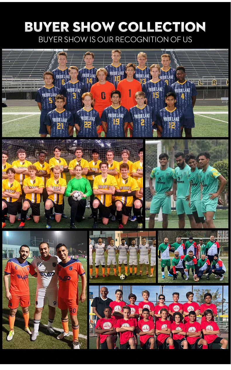 High Quality Men Football Jerseys Wholesale Soccer Clothes Sets Club Team Training Football Uniforms Adult Soccer Jersey D8862