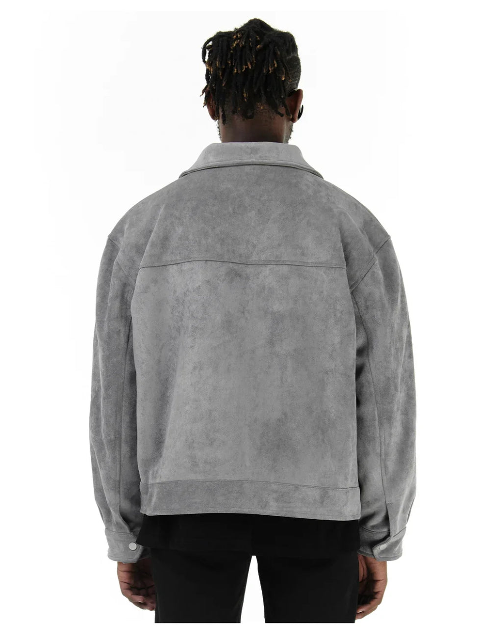 Autumn Jackets Oversize Casual Clothes High Street Pockets Laper Zipper Suede Thick Coat Mens Windbreaker Loose