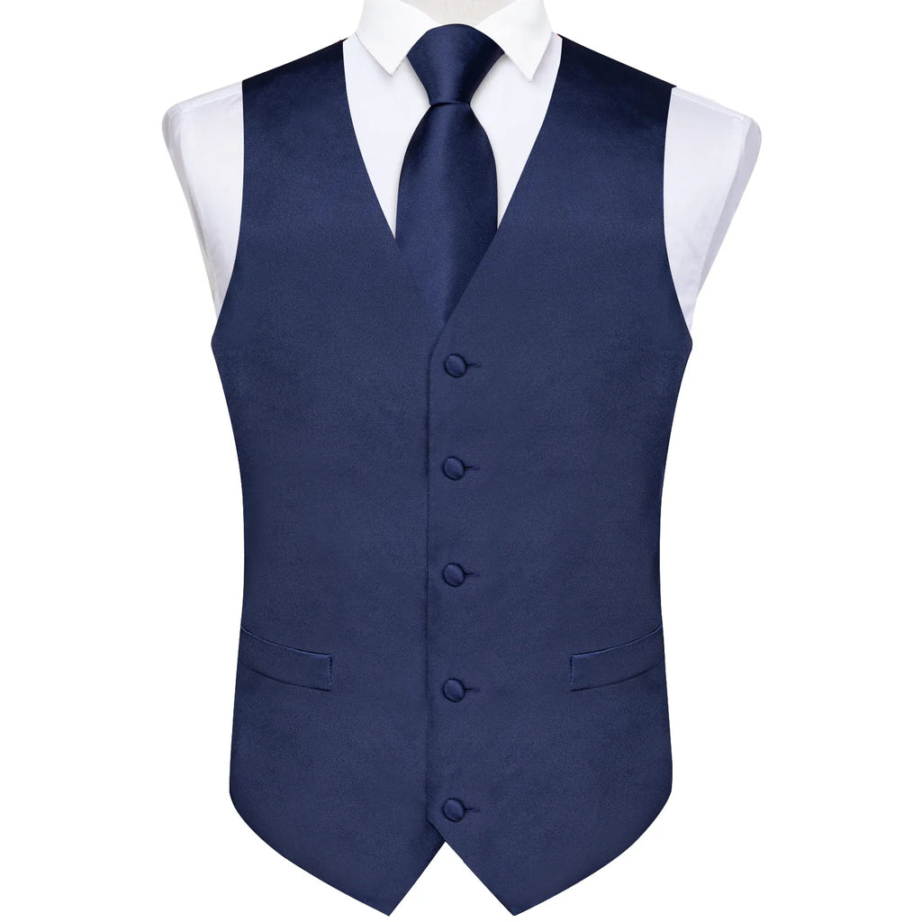 Wedding Party Green Men's Vest Shirt Accessories Fashion chaleco hombre for Man Four Seasons Wear Wholesale Necktie Handkerchief