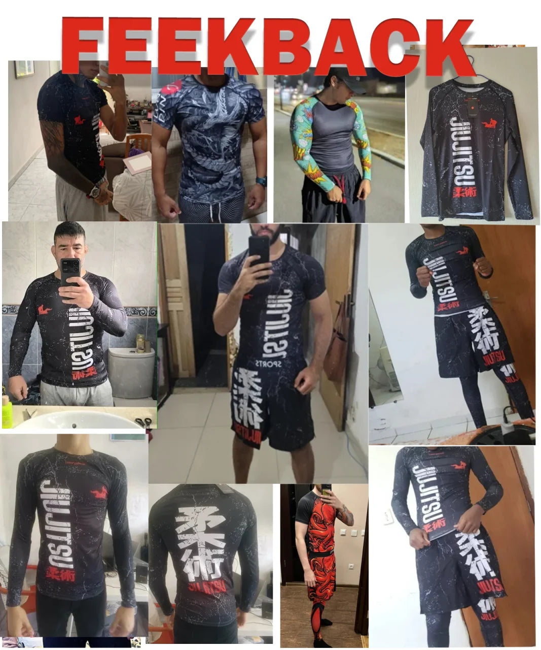 Cody Lundin Mock Neck Men Compression Long Sleeve Fitness Shirt Grappling Boxing Jersey, MMA Jitsu BJJ Rash Guard With Anti Slip