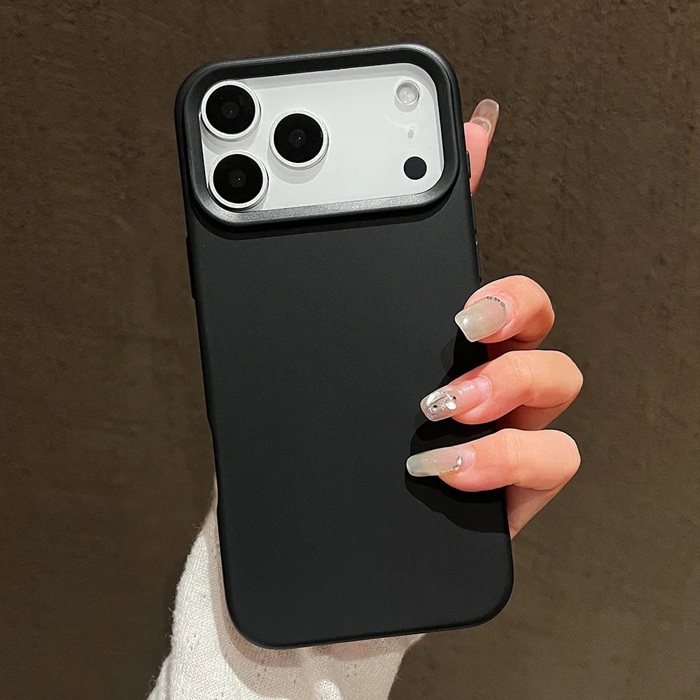 Candy Color Silicone Protective Phone Case For iPhone 17 Pro Max 17 Air 17 Pro Shockproof Matte Soft TPU Bumper Back Cases Cover