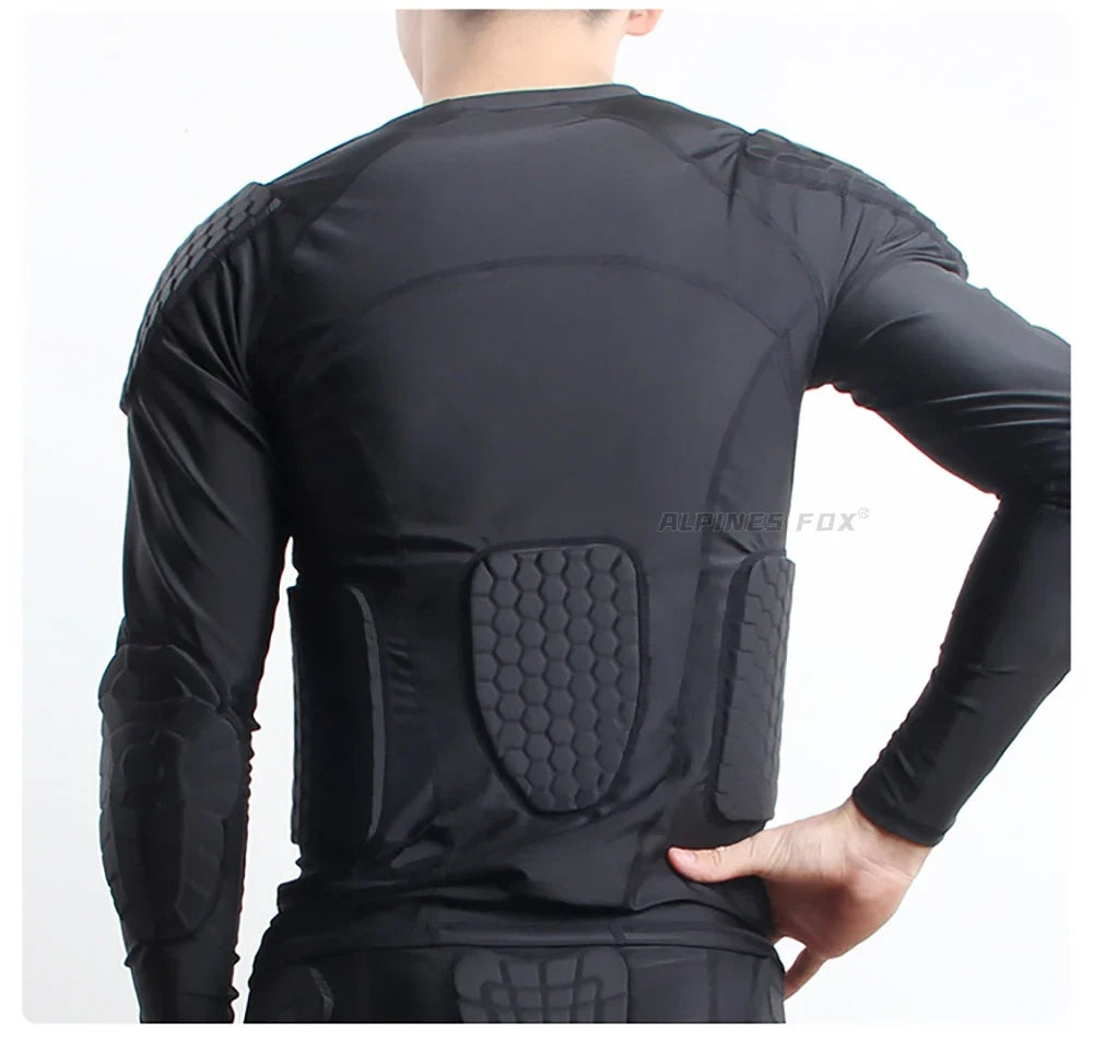 Motorcycle Full Body Armor Jacket Protective Moto Underwear Anti-collision Motorbike Riding Clothes Honeycomb Pad Motocross Tops