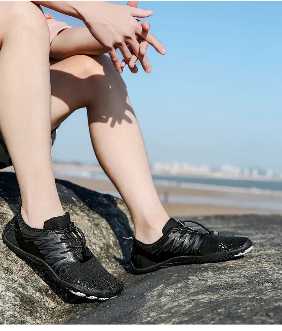 Men Women Barefoot Outdoor Aqua Shoes Couple Quick-drying Wading Beach Swimming Fitness Cycling Sports Water Sneakers