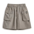 Men's Lightweight Seersucker Five Inch Shorts American Retro Mountain Style Techwear Thin Casual Summer Men Bottoms