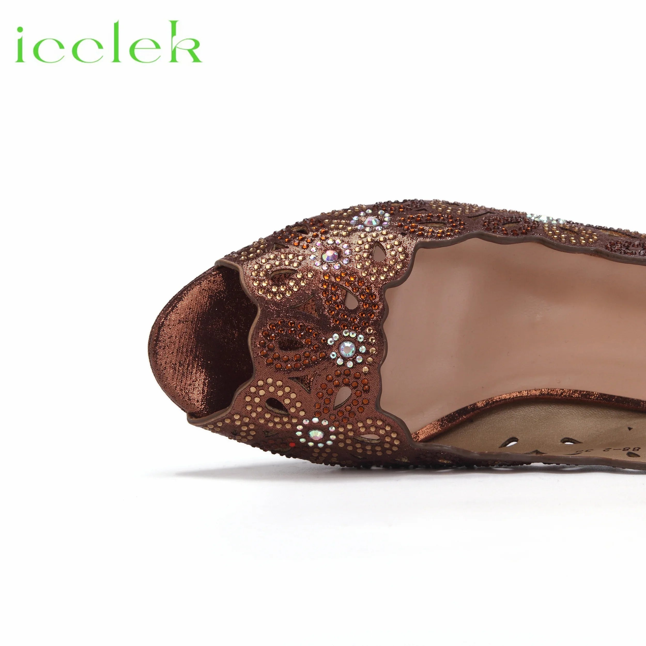 Women Shoes Matching Bag Set to Match in Coffee Color