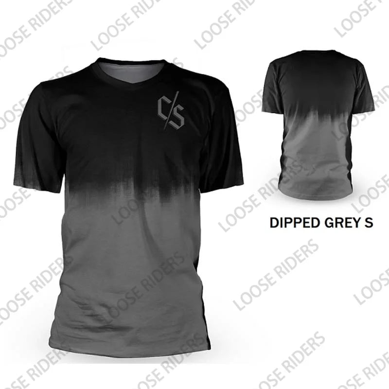 Loose Rider Bike Jersey, Mountain Bike, Motorcycle, Biker Shirt, MTB, Team BMX Downhill Long Sleeve Sweatshirt
