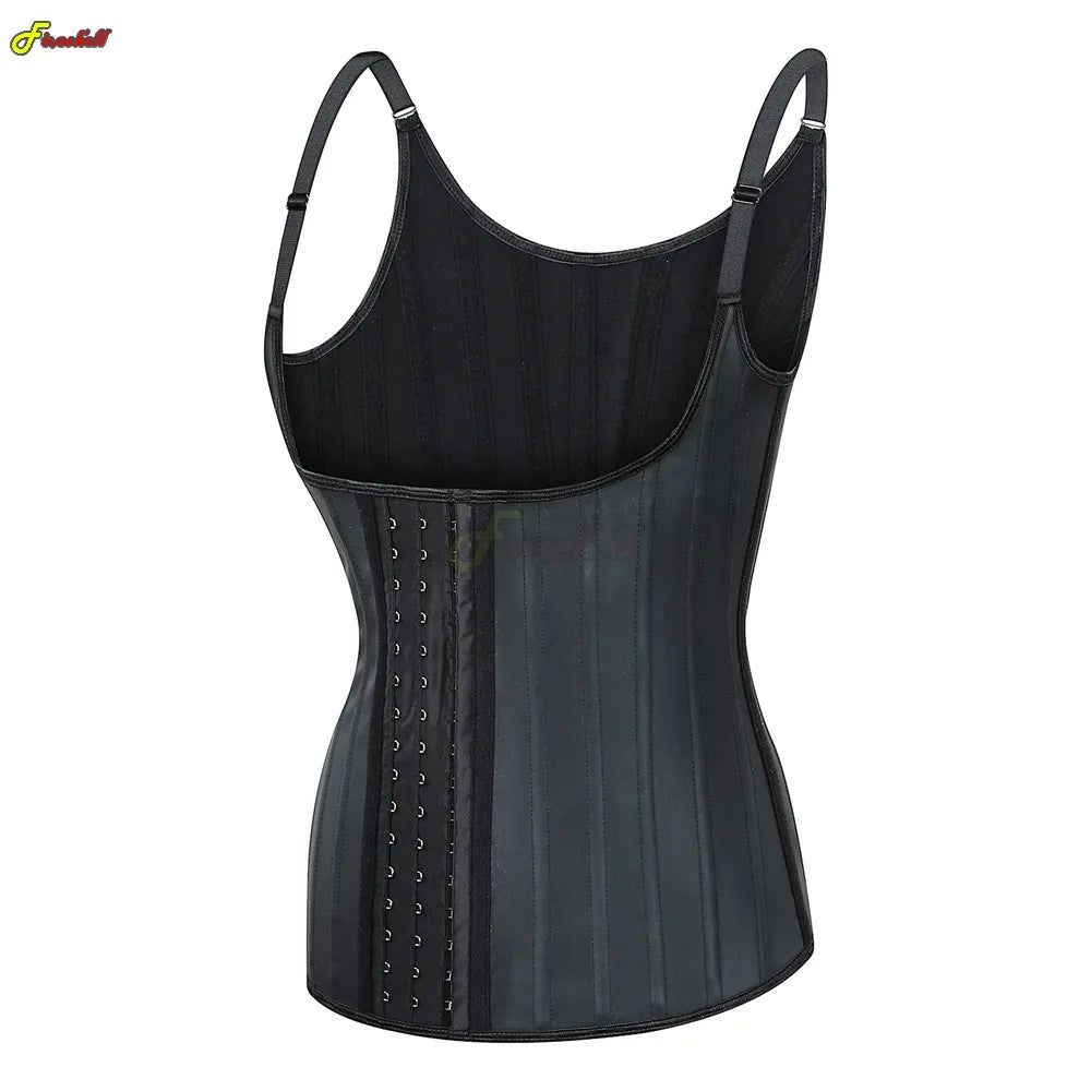 Women Latex Waist Trainer Women Binders Shapers Modeling Strap Corset Colombian Girdles Body Shapewear Faja Shape Sport Vest