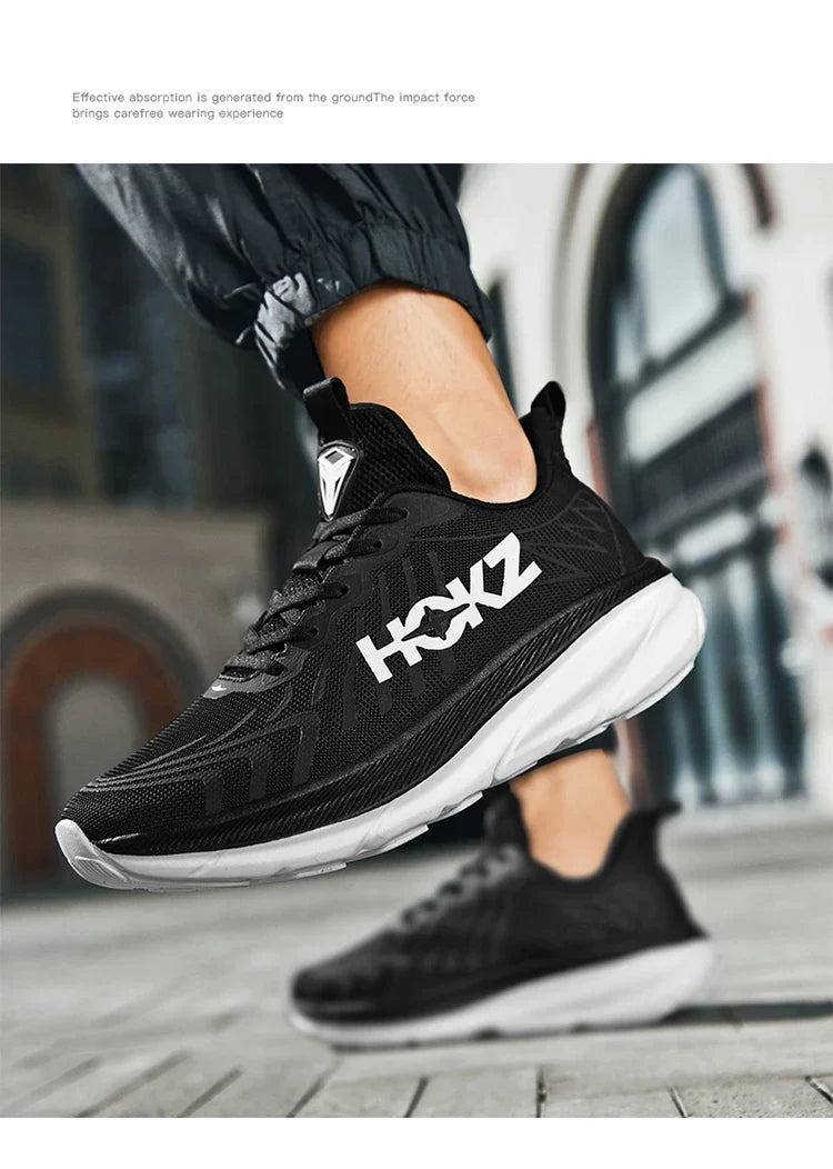 Carbon Plate Air Cushion Running Shoes for Men Soft Chunky Sneakers Women Daily Commuting Shoes Outdoor Casual Walking Shoes