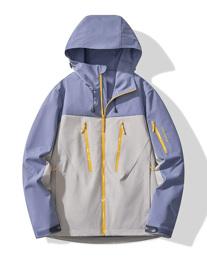 Unisex Rain Coat Hiking Camping Trekking Mountaineering Waterproof Jackets Men Women Outdoor Sporty Windproof Windbreaker