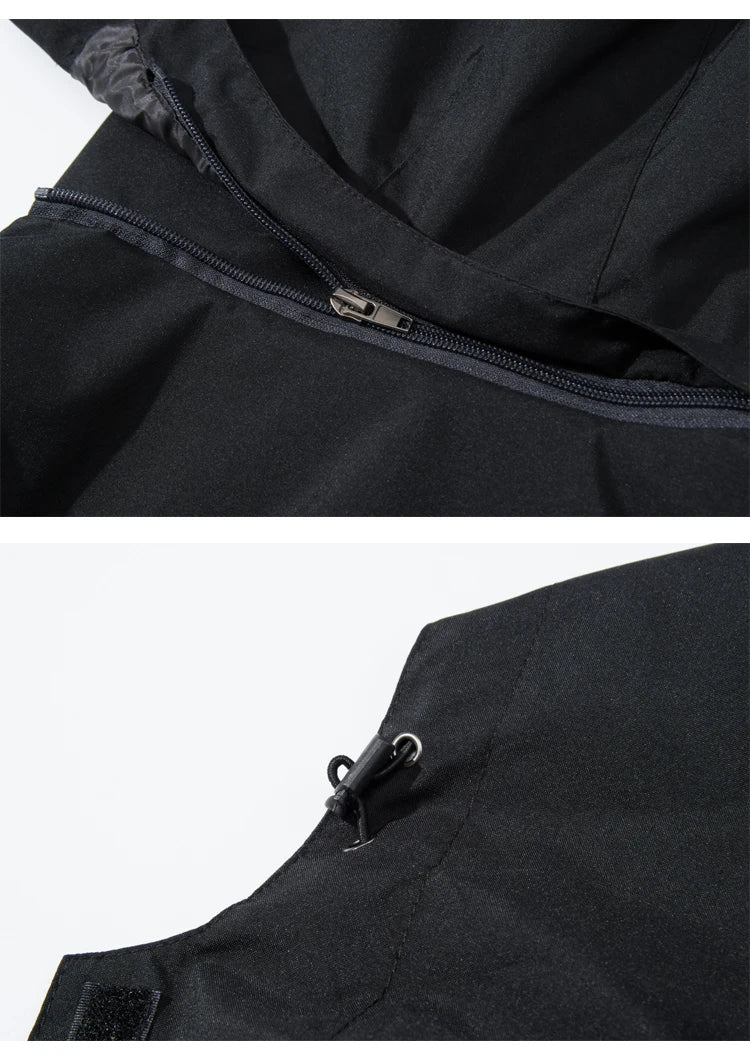 Men Autumn Jacket Camping Hiking Trekking Windbreaker Waterproof With Hood Spring Outdoor Sports Travel Climbing Coats
