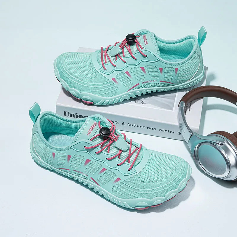 Wide Toe Barefoot Sneaker Unisex Non Slip Outdoor Athletic Shoes Elastic Band Beach Sneakers