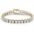 Luxury 4MM Tennis Bracelet for Women Men Full Moissnaite Laboratory Diamond S925 Silver Wedding Jewelry with Certificate