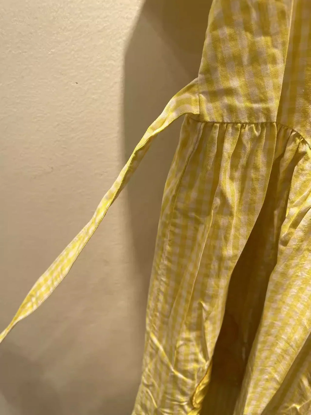 2026 girl sweet blue yellow striped floral embroider patchwork dress for women summer Japan style 100% cotton long dress
