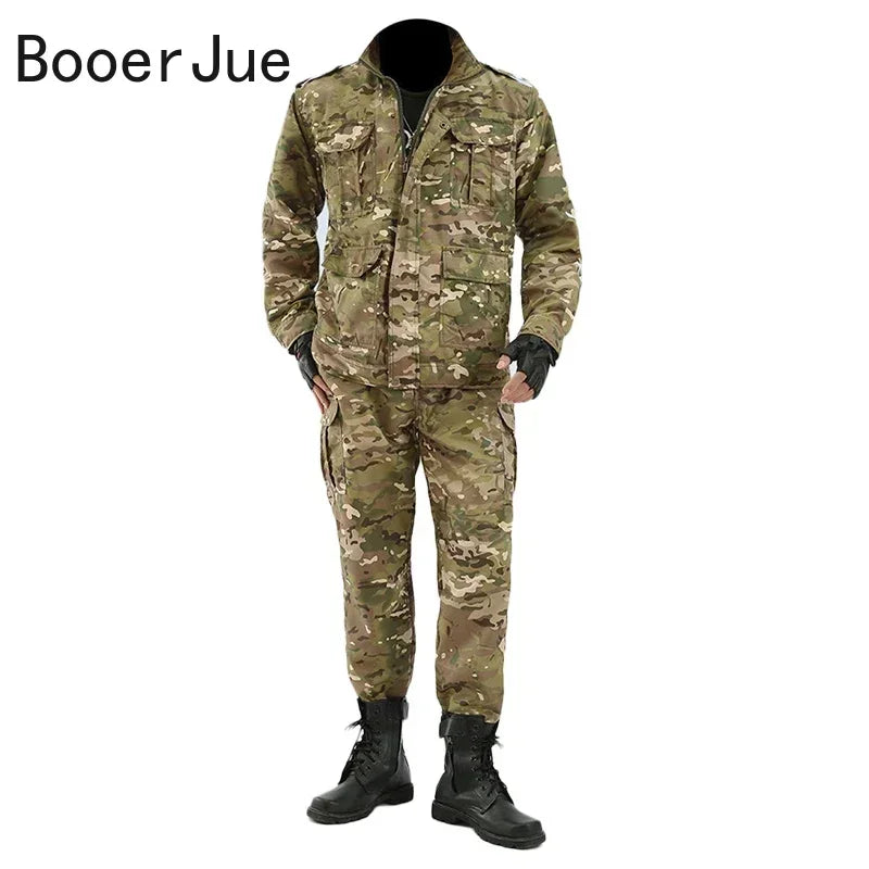 Labor Insurance Cloth Uniform Men's Soft Tracksuit Outdoor Suit Designer Clothes Black Python Pattern Wear-resistant Overalls