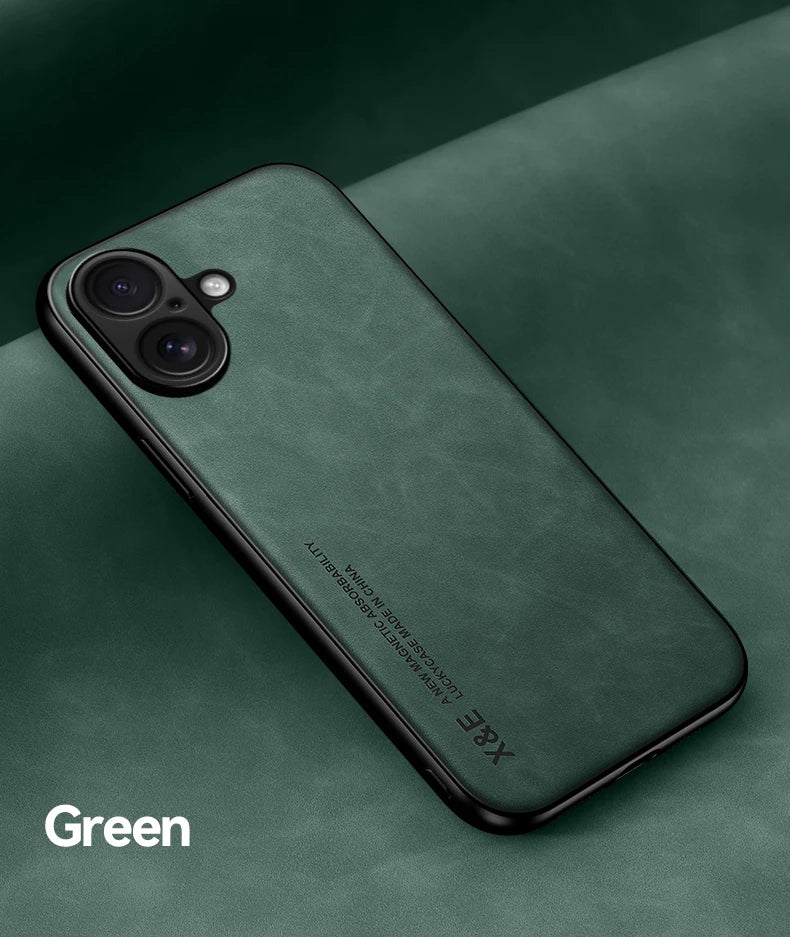 Shockproof Case for iPhone 17 Pro Max 17 Air Protective Cover Magnetic Car Holder Phone Coque Fundas For iPhone 16 Pro 16E