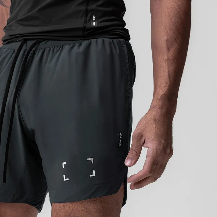Men's Summer Gym Fitness Sports Bodybuilding Shorts Jogging Breathable Quick Dry Short Pants Casual Basketball Shorts Sweatpants