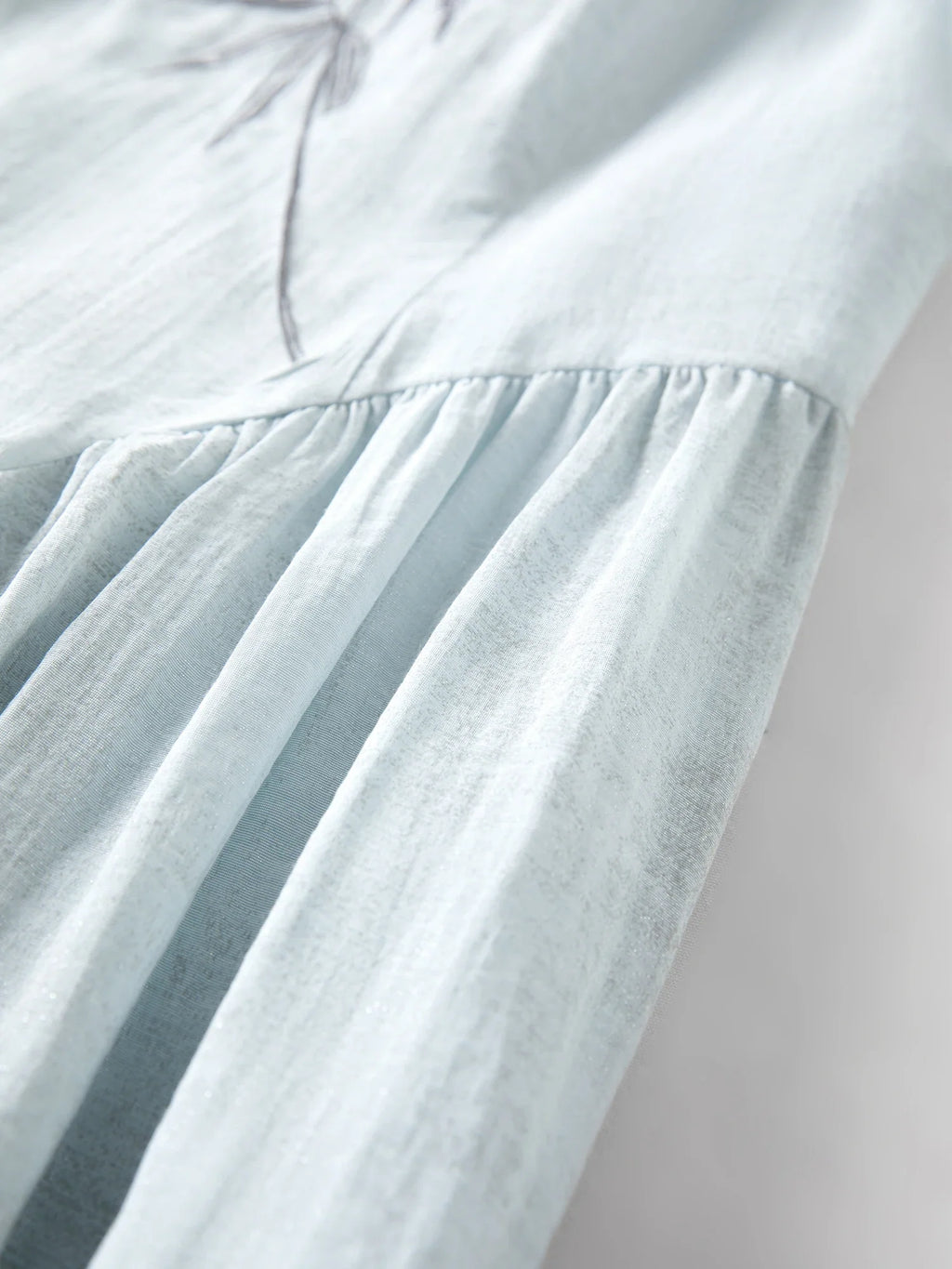 New Chinese Style Embroidery Slim-Fit Long Dress for Women 2026 Summer New Arrivals A-Line Waist-defining Skirt for Dates