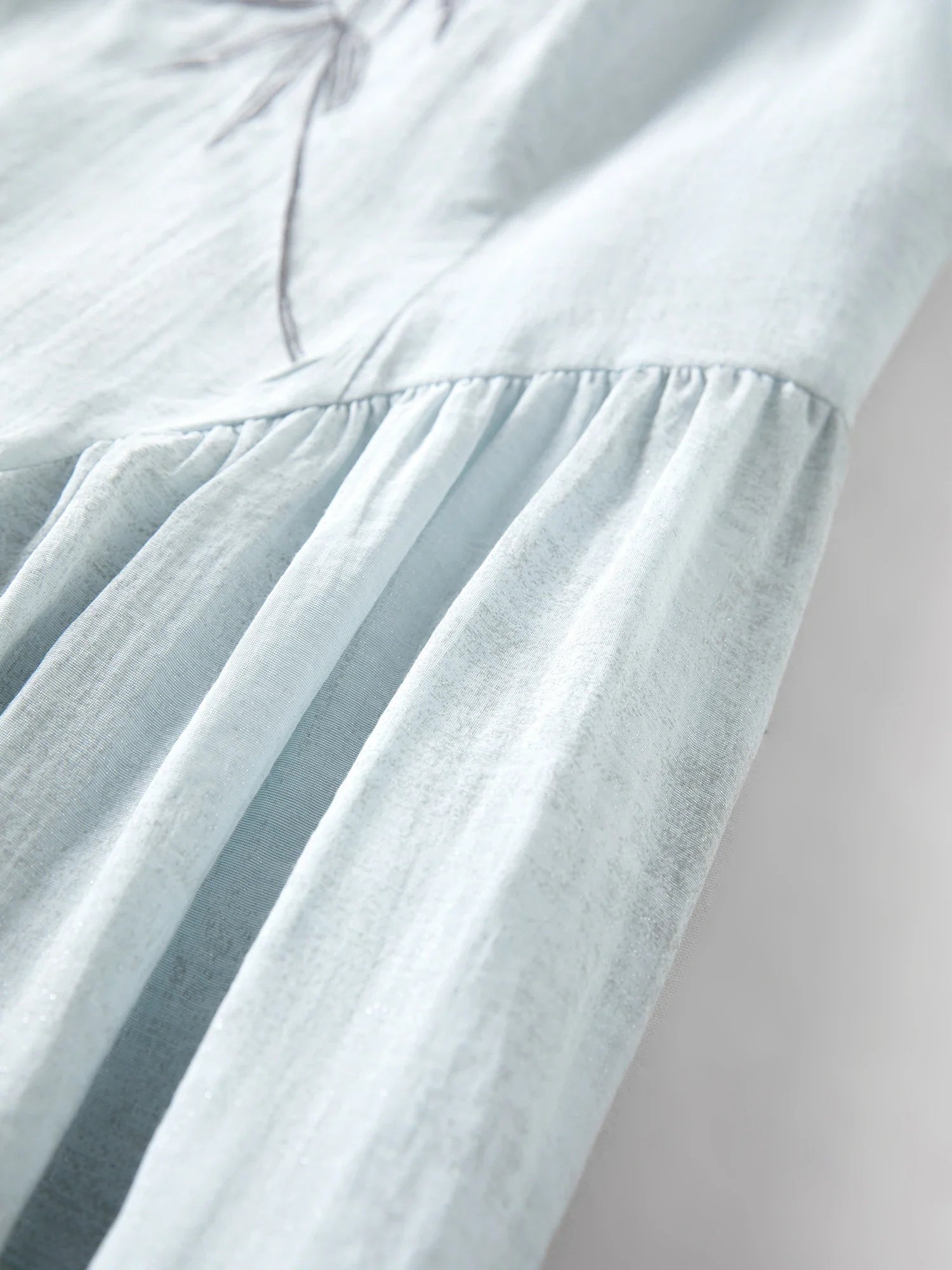 New Chinese Style Embroidery Slim-Fit Long Dress for Women 2026 Summer New Arrivals A-Line Waist-defining Skirt for Dates
