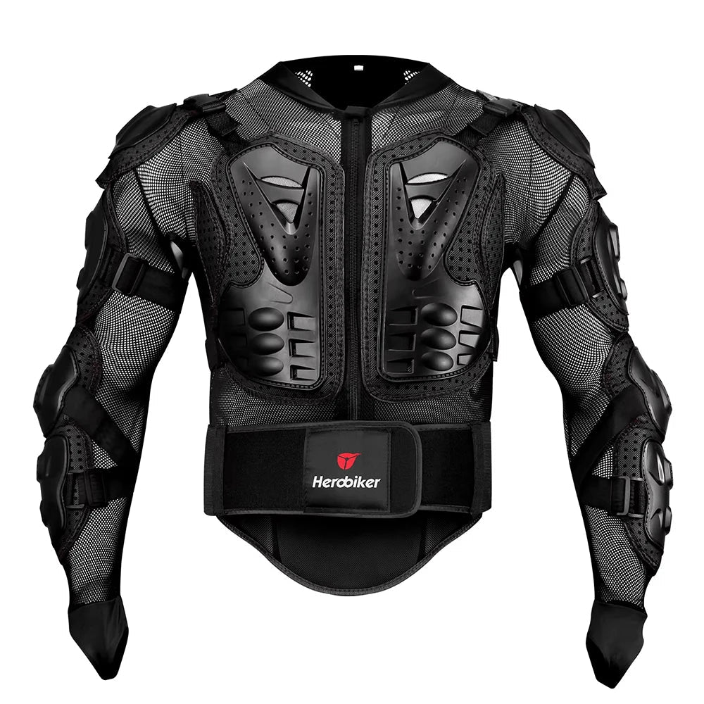 5XL Motorcycle Jackets Men's Full Body Armor Protection Jackets Motocross Enduro Racing Moto Protective Equipment Clothes